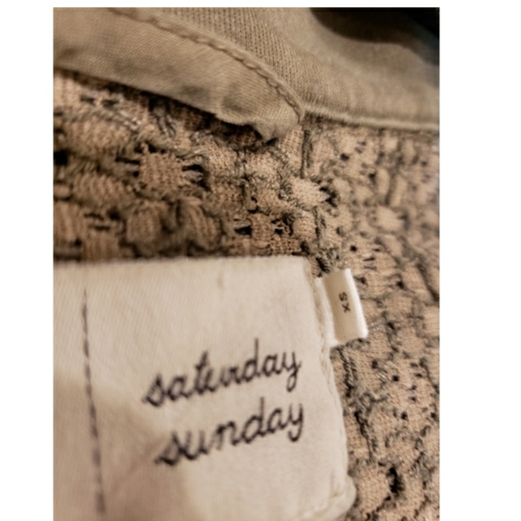 Anthropologie Saturday Sunday green j⦠- Picture 5 of 6